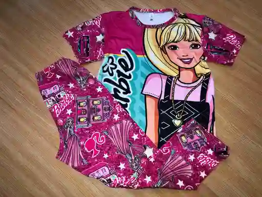 Pijama Niña Barbie Talla 10