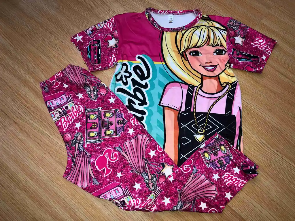 Pijama Niña Barbie Talla 10