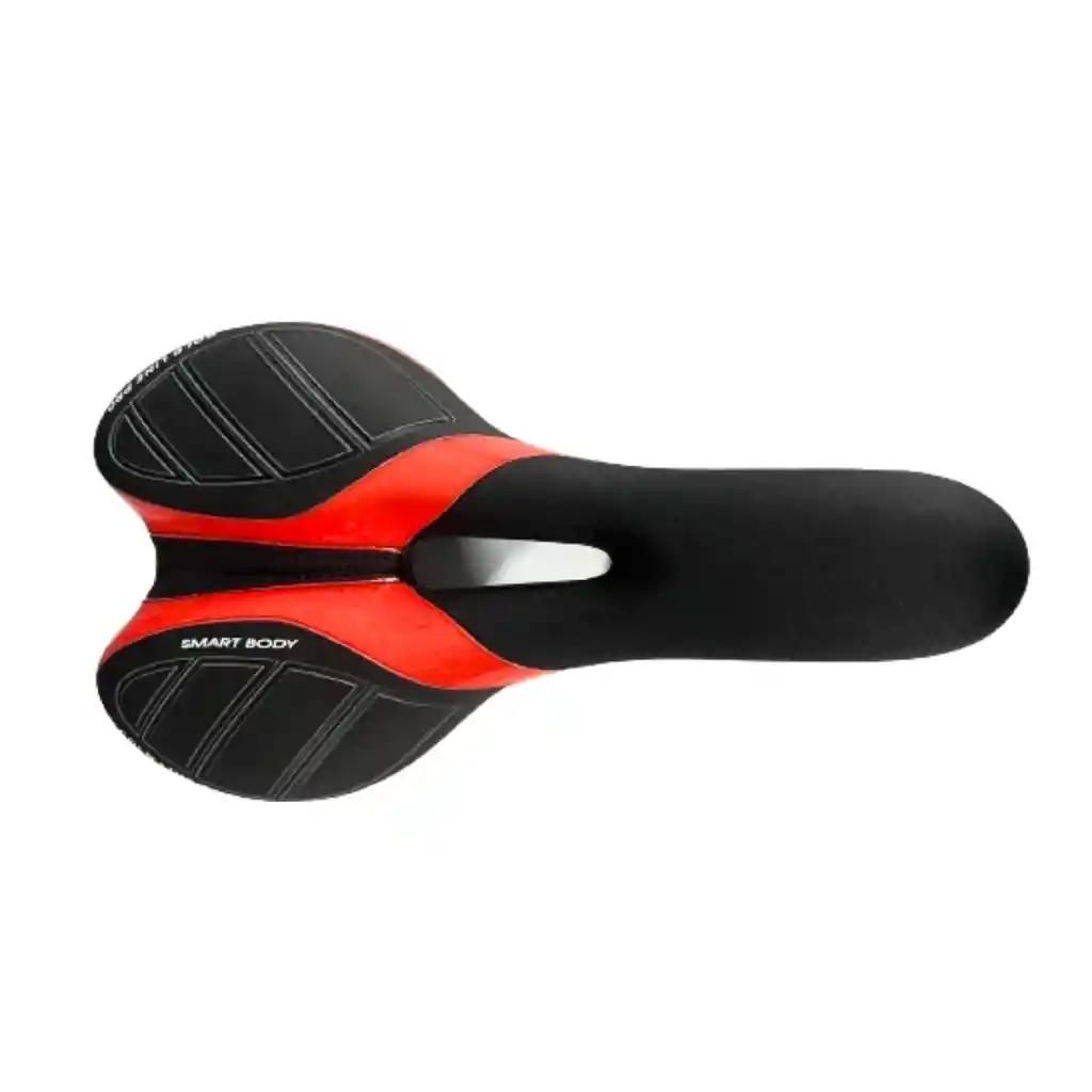 Sillín/asiento Para Bicicleta Mtb - Marca Stl Smart Body Anti Prostático - Rojo