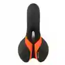 Sillín/asiento Para Bicicleta Mtb - Marca Stl Smart Body Anti Prostático - Naranja