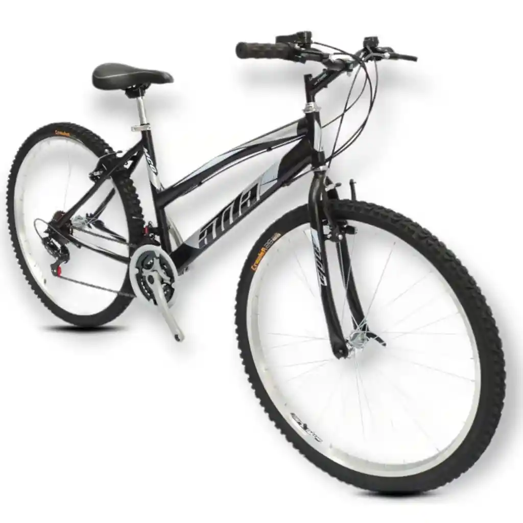 Bicicleta Todo Terreno - Rin 26 Sencillo Atila 18 Cambios - Negra