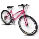 Bicicleta Todo Terreno - Rin 26 Doble Pared Atila 18 Cambios - Rosa