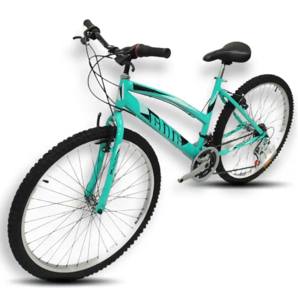 Bicicleta Todo Terreno - Rin 26 Sencillo Atila 18 Cambios - Verde Menta