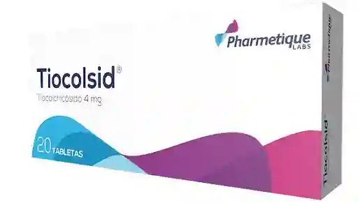 Tiocolchicosido 4 Mg (tiocolsid) Caja X 20 Tabl