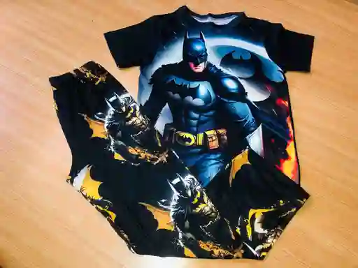 Pijama Niño Batman Talla 10
