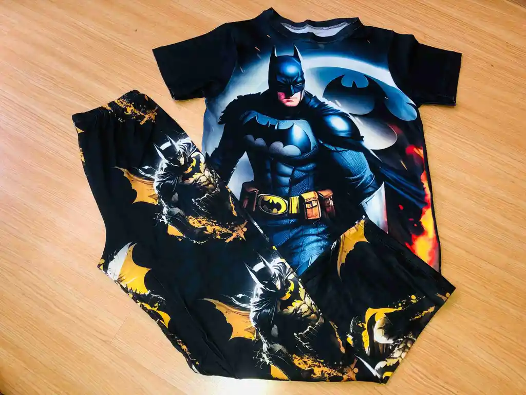 Pijama Niño Batman Talla 10