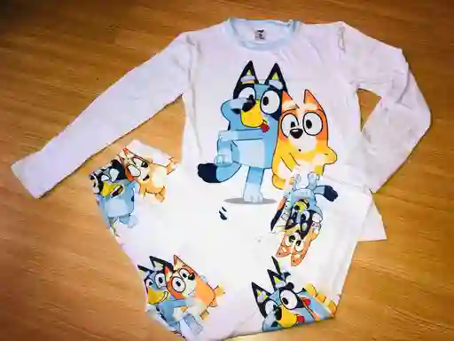 Pijama Niño Bluey Talla 10