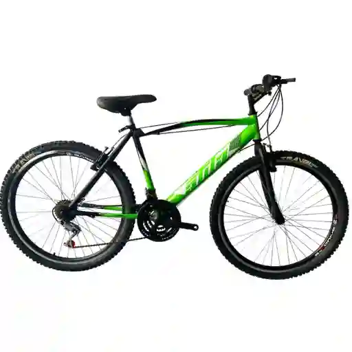 Bicicleta Todo Terreno - Rin 26 Doble Pared Atila 18 Cambios - Verde Lima