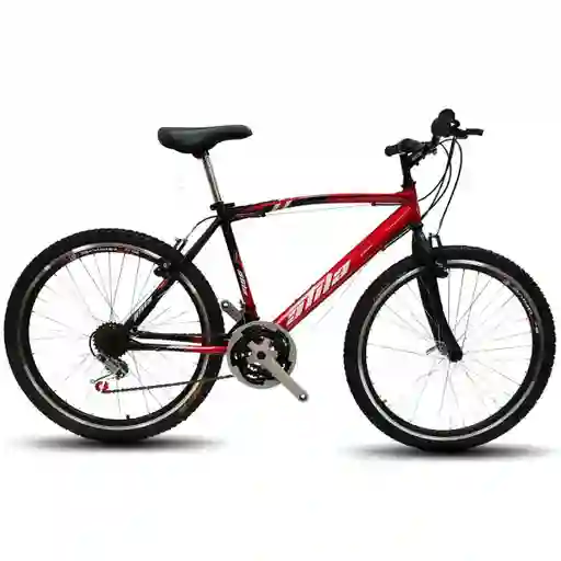 Bicicleta Todo Terreno - Rin 26 Doble Pared Atila 18 Cambios - Roja