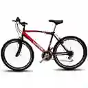 Bicicleta Todo Terreno - Rin 26 Doble Pared Atila 18 Cambios - Roja