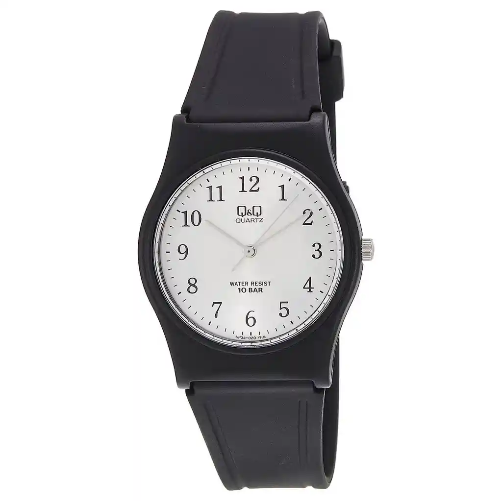 Reloj Qq Qyq Vp34j020y Deportivo Silicona Hombre + Estuche