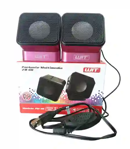 Parlantes Multimedia Usb 2.0 Wit Pm-60