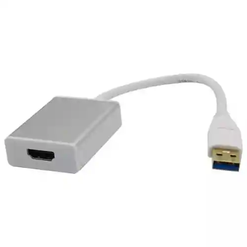 Adaptador Convertidor Usb 3,0 Macho A Hdmi Hembra Full Hd