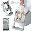 Adaptador Para Baño Con Escalera Plegable Gris