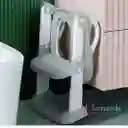 Adaptador Para Baño Con Escalera Plegable Gris