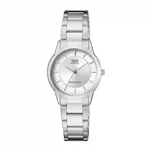 Reloj Qq Qyq Qa45j201y Casual Acero Mujer Dama + Estuche