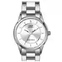 Reloj Qq Qyq Qa45j201y Casual Acero Mujer Dama + Estuche