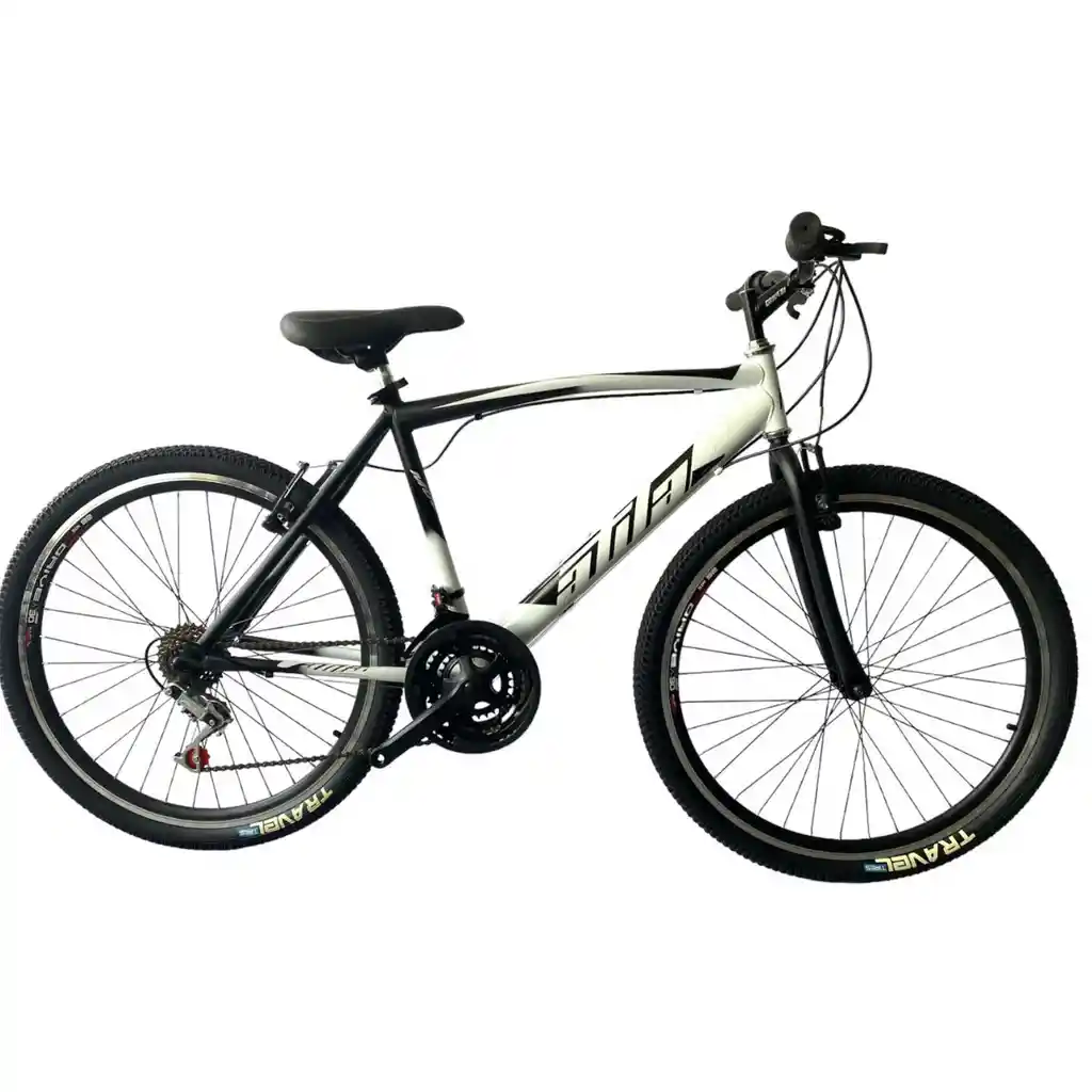 Bicicleta Todo Terreno Atila - Rin 26 Doble Pared 18 Cambios - Blanca