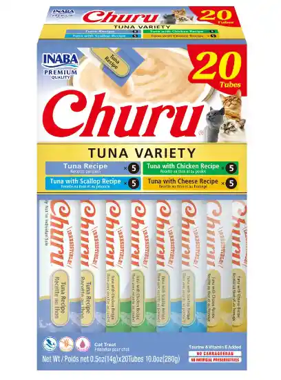 Churu® Cat Box Tuna Variety 20 Piezas