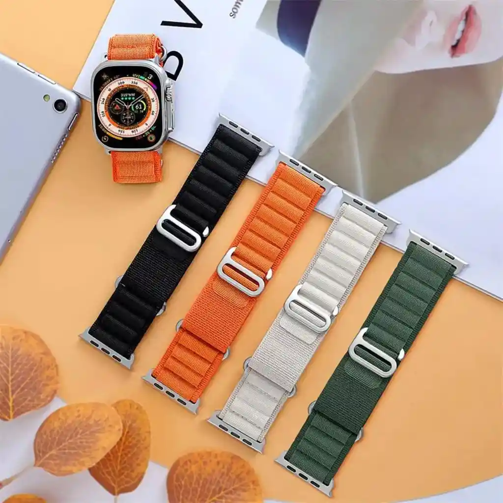 Pulso Apple Watch Alpine Naranja 38mm, 40mm, 41mm