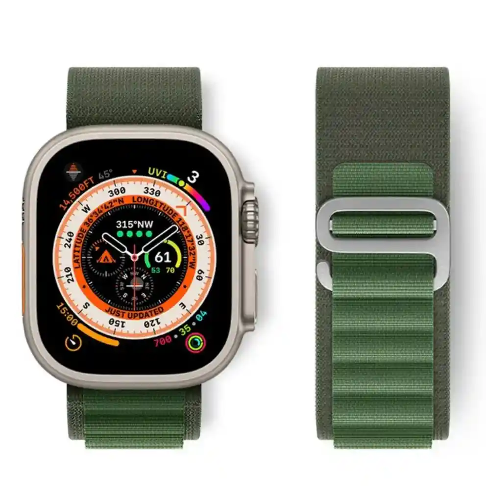 Pulso Apple Watch Alpine Verde Militar 38mm, 40mm, 41mm