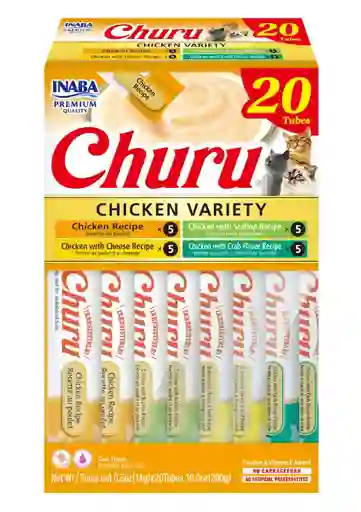 Churu® Cat Box Chicken Variety 20 Piezas