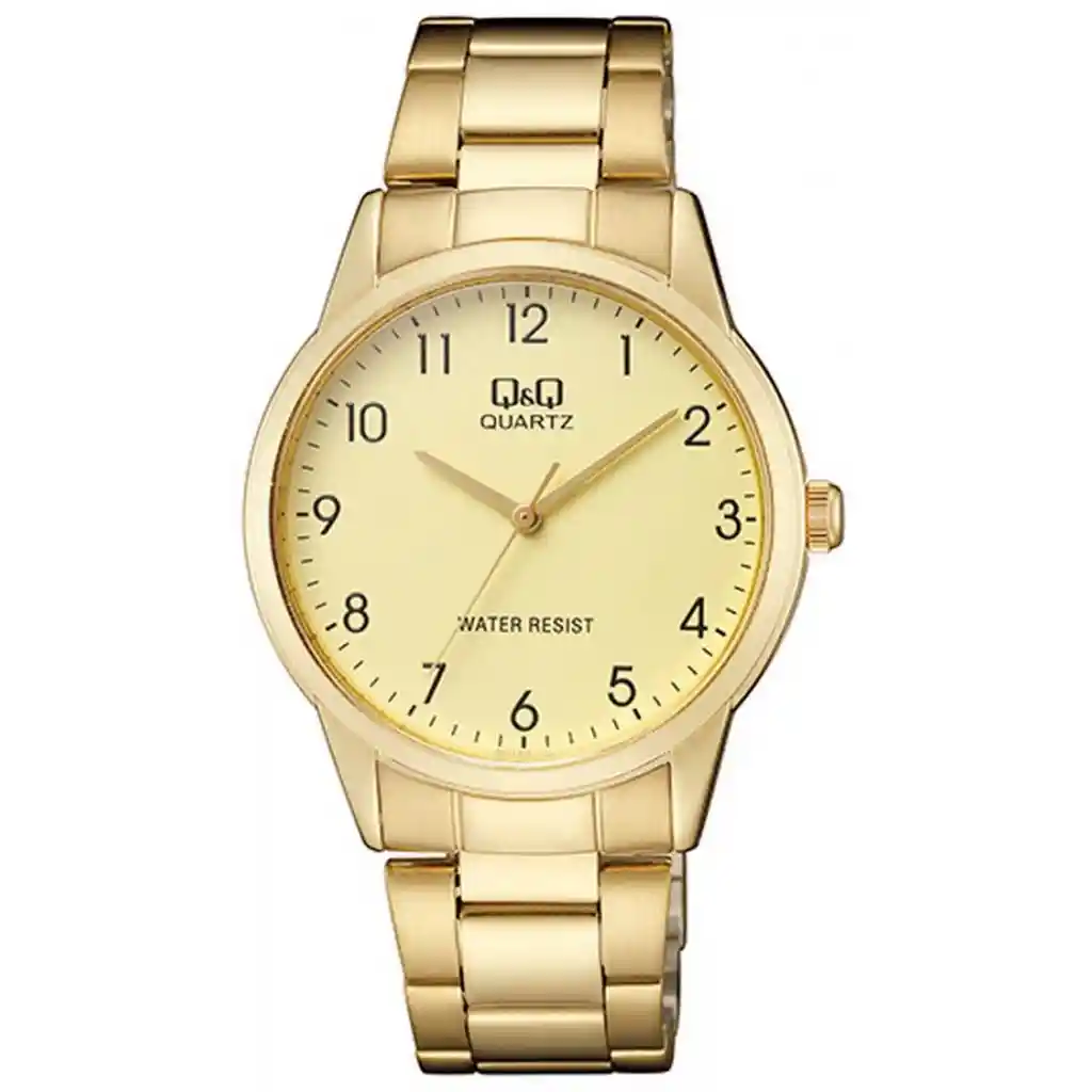 Reloj Qq Qyq Qa44j003y Casual Acero Hombre + Estuche