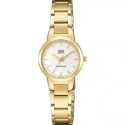 Reloj Qq Qyq Qa43j001y Casual Acero Mujer Dama + Estuche