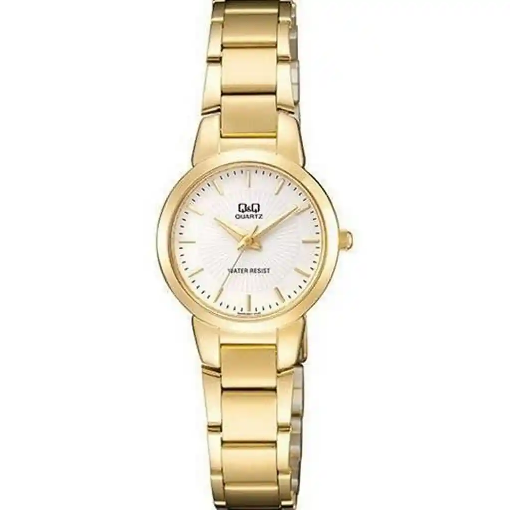 Reloj Qq Qyq Qa43j001y Casual Acero Mujer Dama + Estuche