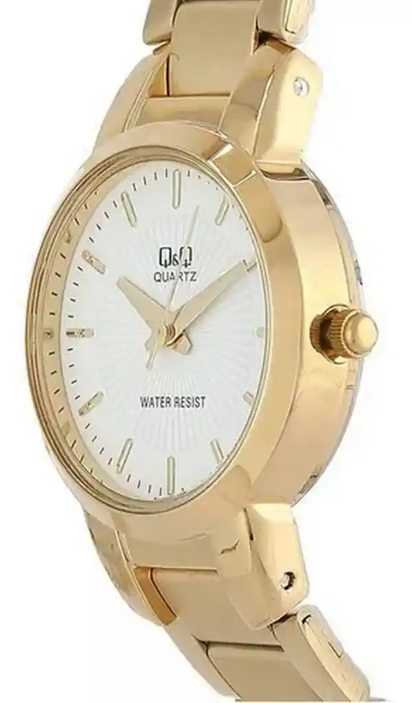 Reloj Qq Qyq Qa43j001y Casual Acero Mujer Dama + Estuche