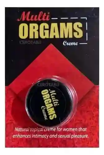 Crema Multiorgasmo Multi-orgasm Mas Placer