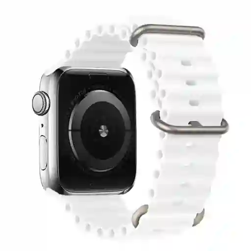 Pulso Apple Watch Ocean Blanco