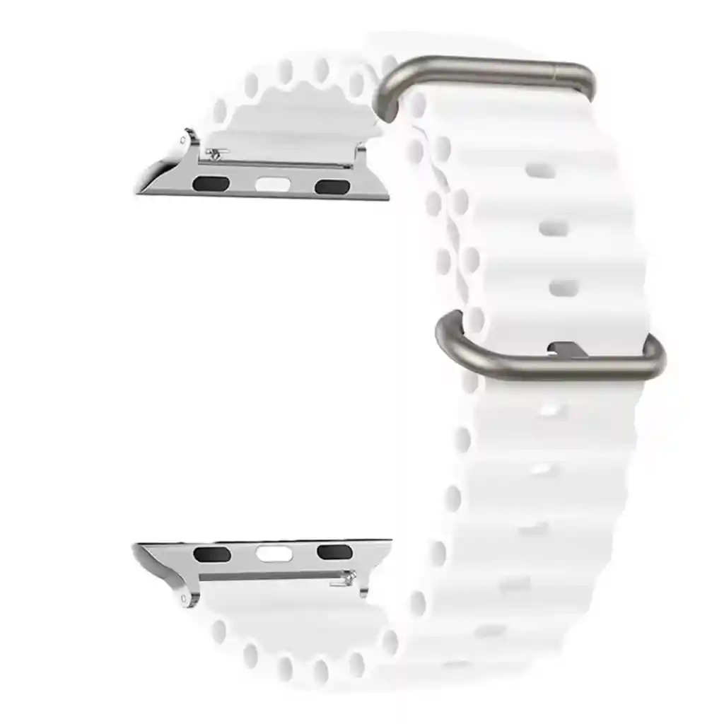 Pulso Apple Watch Ocean Blanco