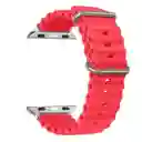 Pulso Apple Watch Ocean Rojo