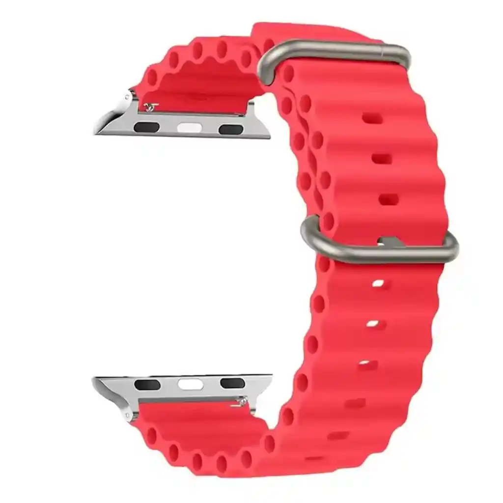 Pulso Apple Watch Ocean Rojo