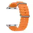 Pulso Apple Watch Ocean Naranja