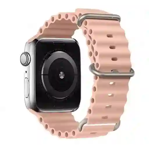 Pulso Apple Watch Ocean Rosa Claro