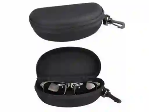 Funda Estuche Negro Rígido Protector Duro Marco Negras Gafas