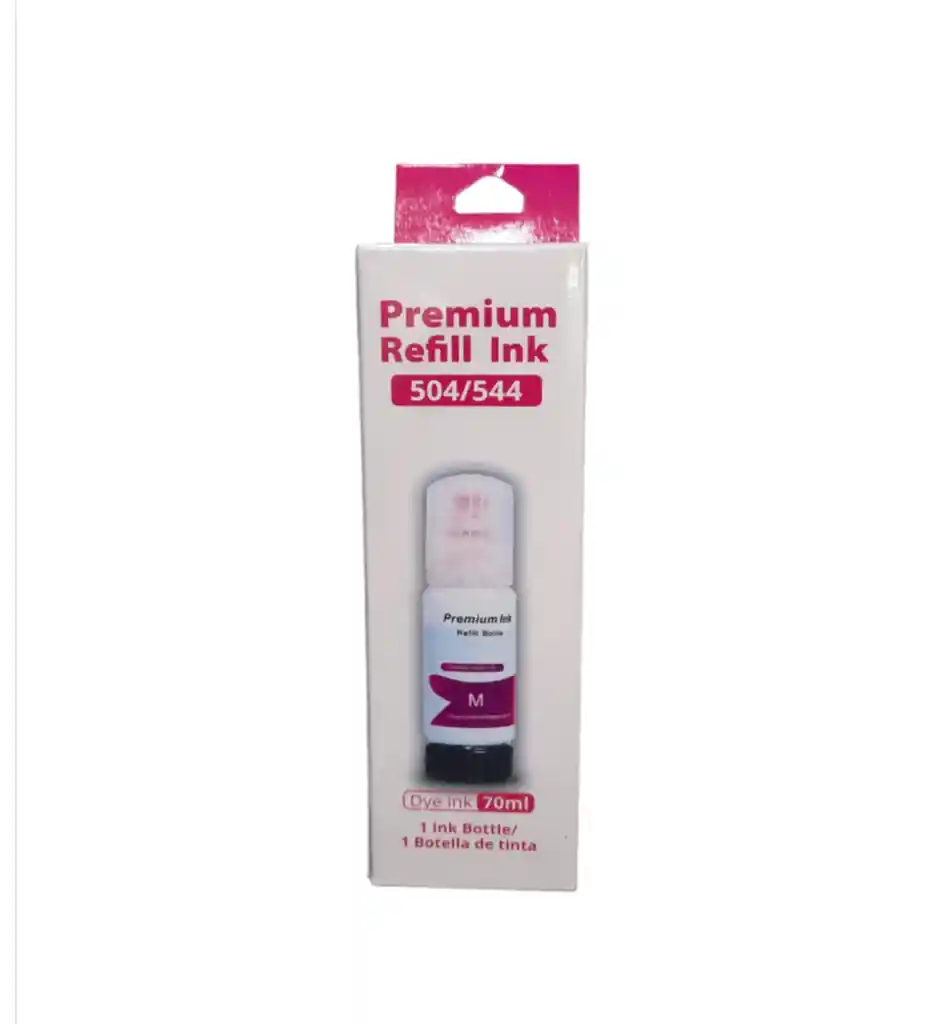 Tinta 544 Epson Magenta Genérica Para Impresora L1110 L3110 L3150 L5190