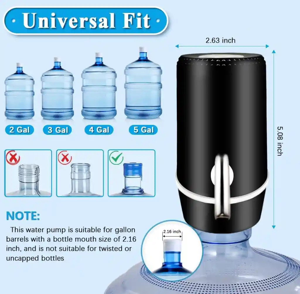 Dispensador Agua Recargable Ncr