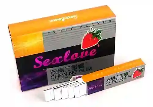 Chicles Excitantes Chewing Gum Femenino