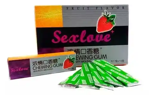 Chicles Excitantes Chewing Gum Femenino