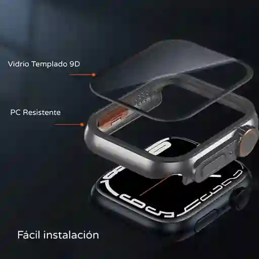 Protector Tipo Ultra Para Apple Watch 40 Mm Titanium