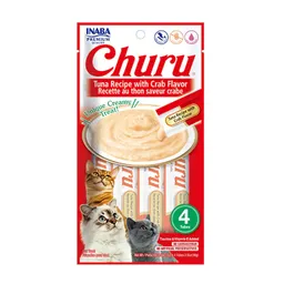 Churu Snack Gato X4 - Atún Con Cangrejo