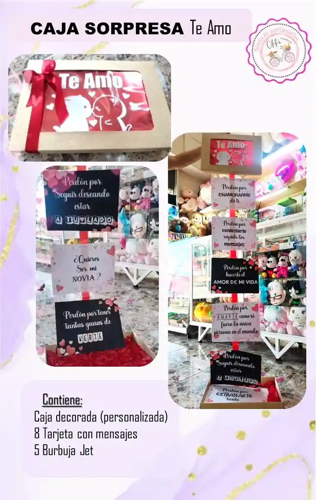 Caja Sorpresa 🎉😍🎁 🛑 Bajo Pedido Con 2 Días De Anticipación