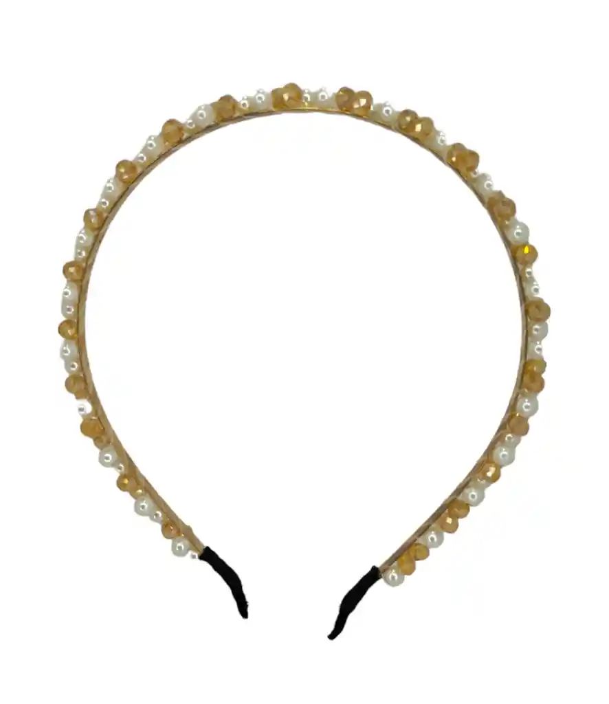 Diadema Diseño Con Perlas