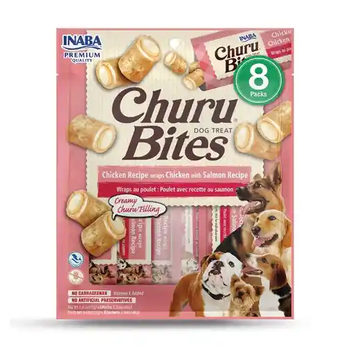 Churu Bites Snack Perro - Pollo Con Salmón