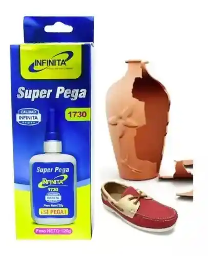 Pegante Instantáneo 120 Ml Adhesivo Grande Pegamento Súper Bonder