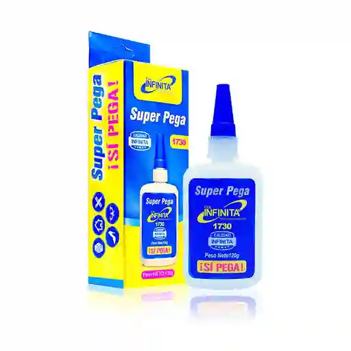 Pegante Instantáneo 120 Ml Adhesivo Grande Pegamento Súper Bonder