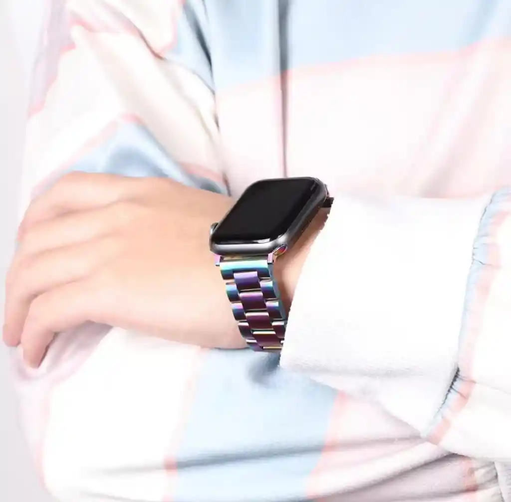 Pulso Apple Watch Metálico Tornasol